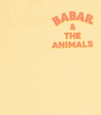 Pantalones deportivos Elephant de algodón y lino | The Animals Observatory