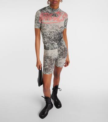 Bedruckte Shorts Turbo aus Jersey | KNWLS