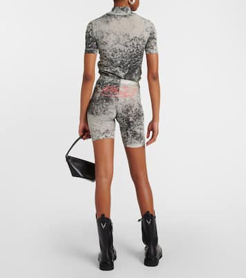 Bedruckte Shorts Turbo aus Jersey | KNWLS