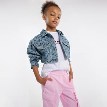 Giacca di jeans con logo | Marc Jacobs Kids