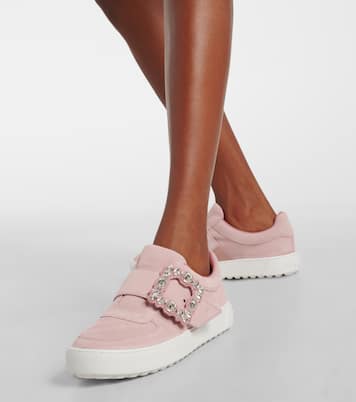 Verzierte Sneakers Very Vivier aus Leder | Roger Vivier