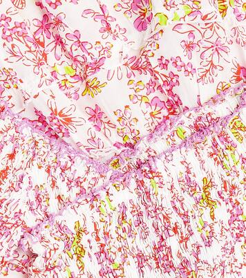 Robe Soledad à fleurs | Poupette St Barth Kids