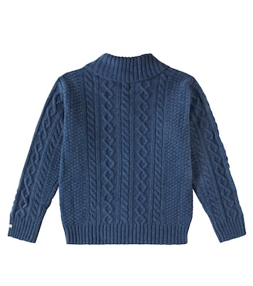 Cárdigan Jesper Aran de mezcla de lana | Donsje