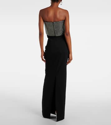 Robe Brandi mit Kristallen | Solace London