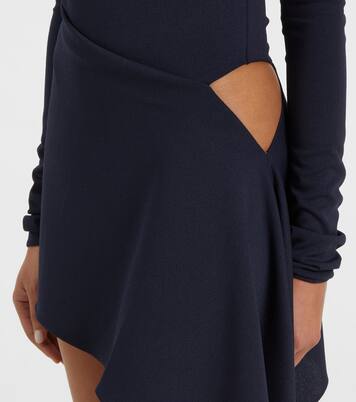 Draped cutout minidress | The Attico
