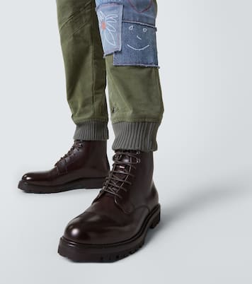 Patchwork cotton sweatpants | Greg Lauren