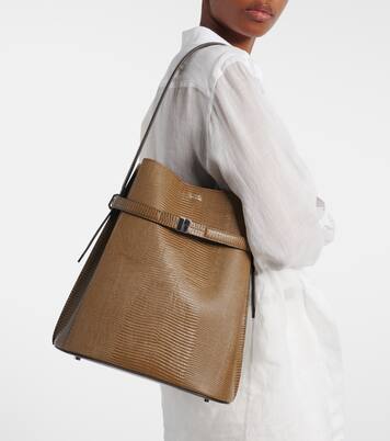 Sac seau en cuir | Toteme