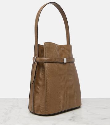 Sac seau en cuir | Toteme