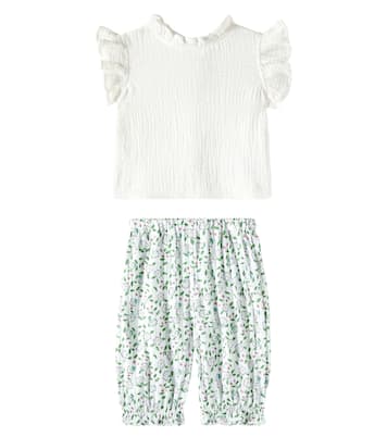 Baby Spyros Tanatos cotton top and pants set | The New Society