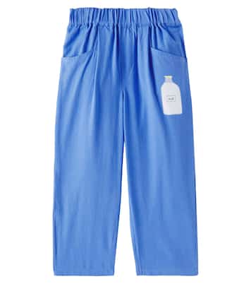 Gerade Hose Milk aus Baumwolle | Jellymallow