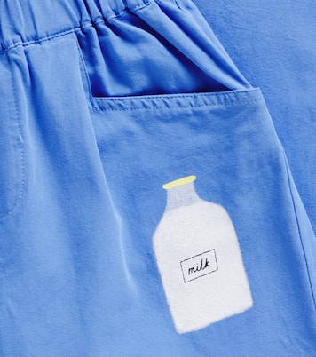 Gerade Hose Milk aus Baumwolle | Jellymallow