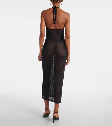 Robe midi Holistic en coton | Courrèges