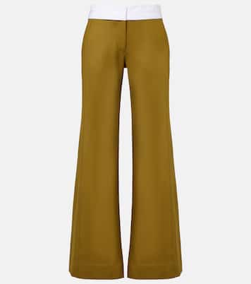 Gerade High-Rise-Hose | Victoria Beckham