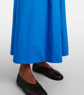 Robe longue White Label Barker en coton | Proenza Schouler