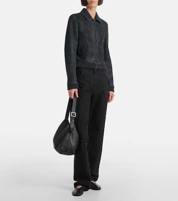 Schultertasche Isa aus Leder | The Row