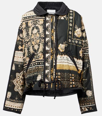 Granger printed cotton bomber jacket | Marant Etoile