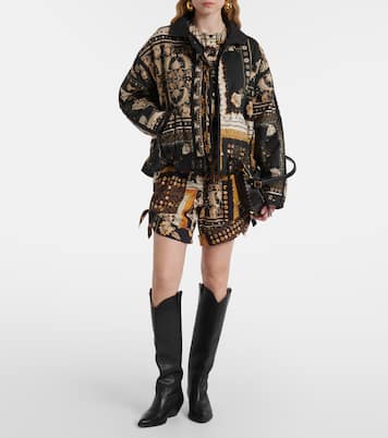 Granger printed cotton bomber jacket | Marant Etoile