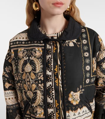 Granger printed cotton bomber jacket | Marant Etoile