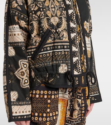 Granger printed cotton bomber jacket | Marant Etoile