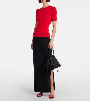 Bolso saco Rory Medium con piel | Khaite