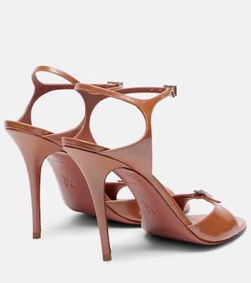 Sandalen Adut 105 aus Lackleder | Amina Muaddi