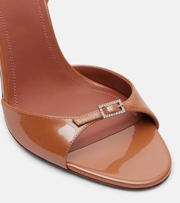 Sandalen Adut 105 aus Lackleder | Amina Muaddi