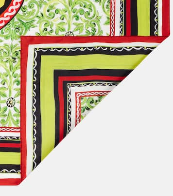 Bedrucktes Tuch aus Seiden-Twill | Dolce&Gabbana