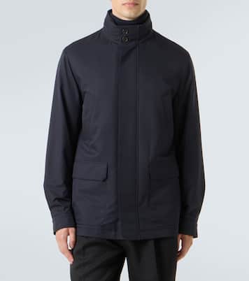 Twill field jacket | Zegna
