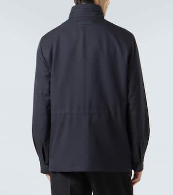 Twill field jacket | Zegna