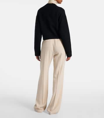 Cardigan cropped in cotone e seta | Loro Piana