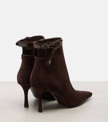 Bottines Camie 85 en daim | Jimmy Choo