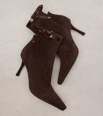 Bottines Camie 85 en daim | Jimmy Choo