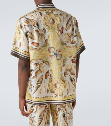 Printed silk twill bowling shirt | Dolce&Gabbana