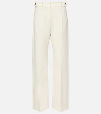 High-Rise Wide-Leg Jeans  | Brunello Cucinelli