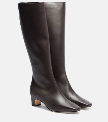 Ofara leather knee-high boots | Manolo Blahnik
