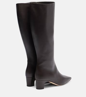 Ofara leather knee-high boots | Manolo Blahnik