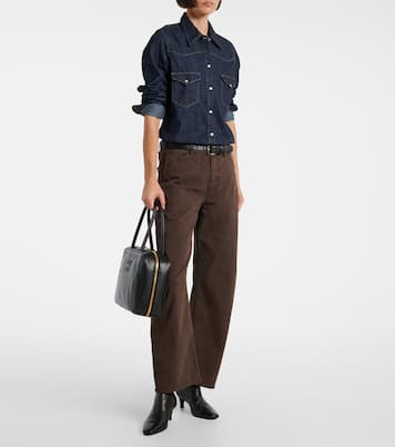 Mid-Rise Barrel Jeans Tribeca aus Baumwolle  | Nili Lotan