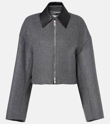 Vacuo cropped virgin wool jacket | Sportmax