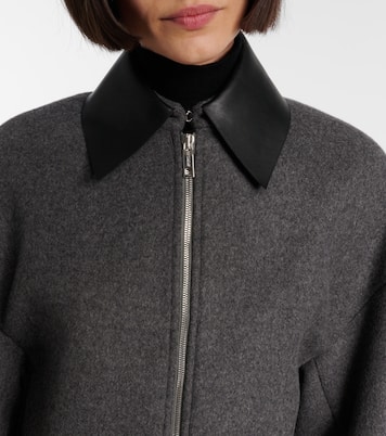 Vacuo cropped virgin wool jacket | Sportmax