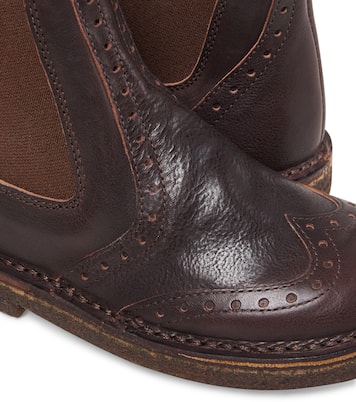 Perforated leather boots | PèPè