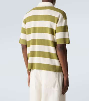 Polo Ami de Cœur rayé en coton | Ami Paris