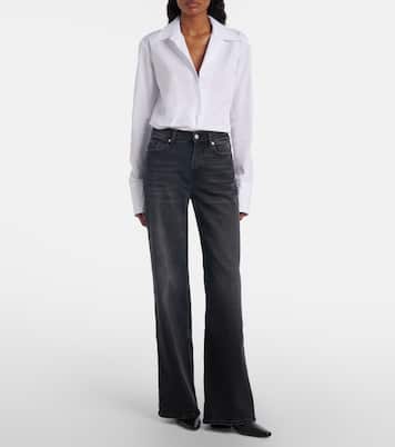 Lotta high-rise wide-leg jeans | 7 For All Mankind