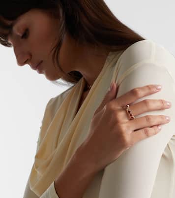 Bague en or 18 ct, rubis et diamants  | Shay Jewelry