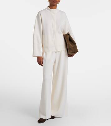 Pantalon ample Bora en laine vierge | Max Mara