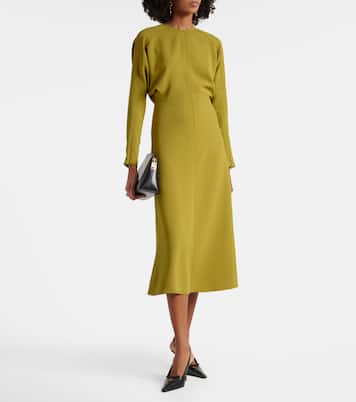 Dolman cady midi dress | Victoria Beckham