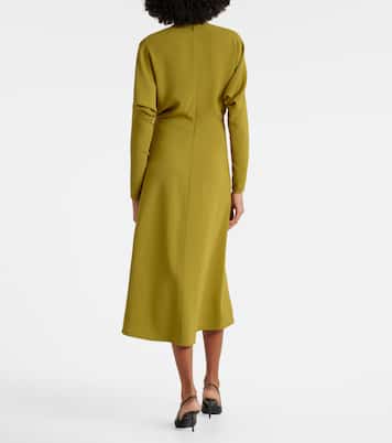 Dolman cady midi dress | Victoria Beckham