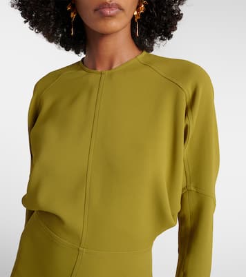 Dolman cady midi dress | Victoria Beckham