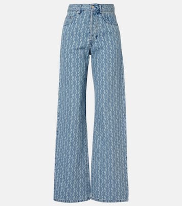 Jean ample imprimé | Dries Van Noten