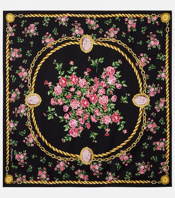Floral silk scarf | Dolce&Gabbana