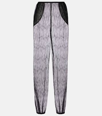 Orissa sheer wide-leg pants | The Frankie Shop